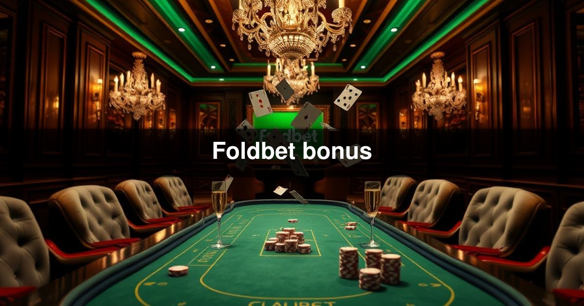 Foldbet bonus